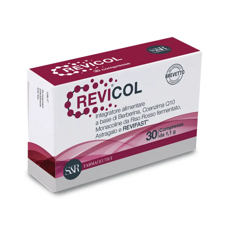 Revicol Integratore per Colesterolo 30 Compresse