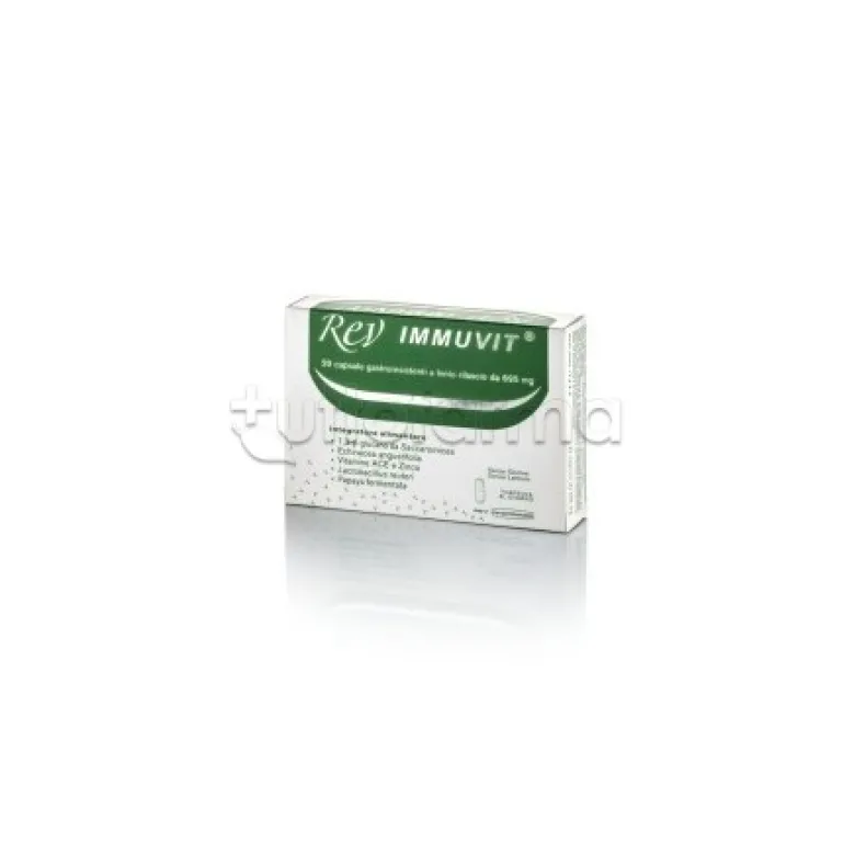 Rev Immunovit Integratore Antinvecchiamento 20 Capsule