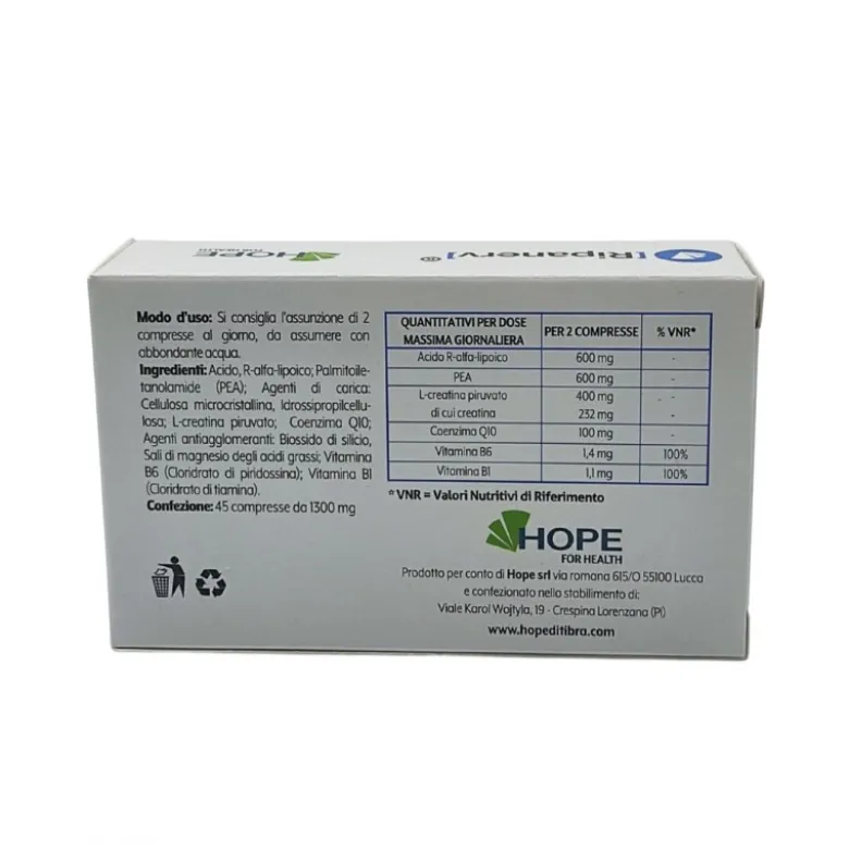 Ripanerv per Benessere Sistema Nervoso 45 Compresse