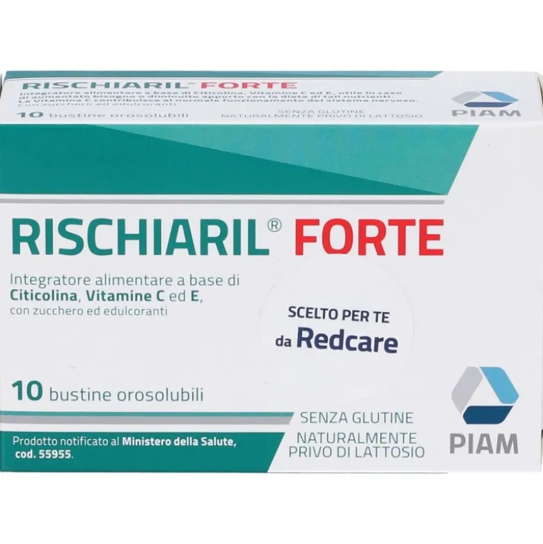 Rischiaril Forte Integratore Memoria e Concentrazione 10 Bustine