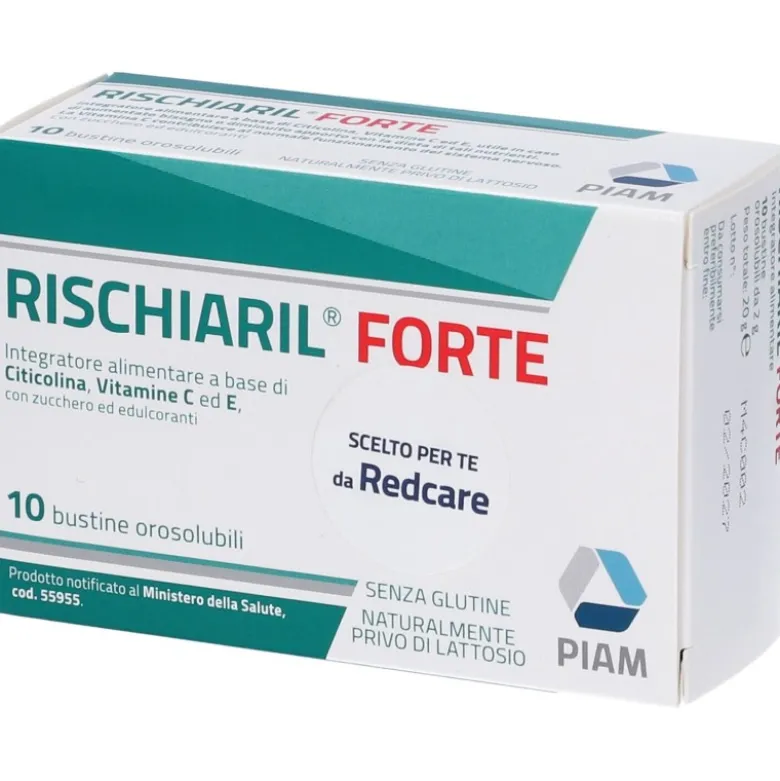 Rischiaril Forte Integratore Memoria e Concentrazione 10 Bustine