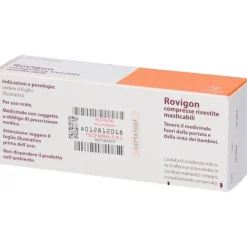 Rovigon 30 Compresse Rivestite Masticabili Vitamina A e Vitamina E