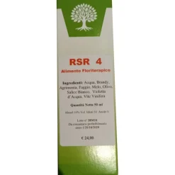 Rsr 4 supporto naturale per benessere psico-fisico flacone da 50ml