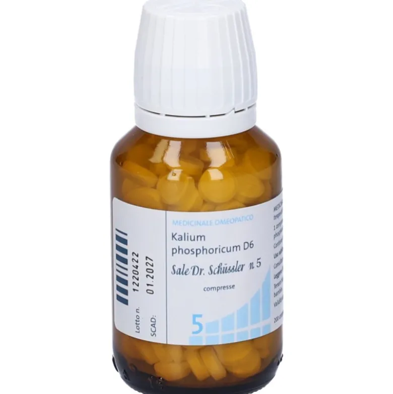 Sale Dr. Schüssler N. 5 Kalium Phosphoricum D6 Medicinale Omeopatico 200 Compresse