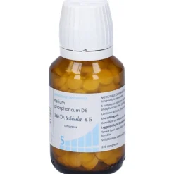 Sale Dr. Schüssler N. 5 Kalium Phosphoricum D6 Medicinale Omeopatico 200 Compresse