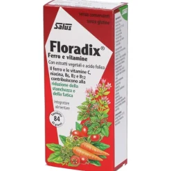 Salus Floradix Integratore con Ferro e Vitamine 84 Tavolette