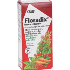 Salus Floradix Integratore con Ferro e Vitamine 84 Tavolette