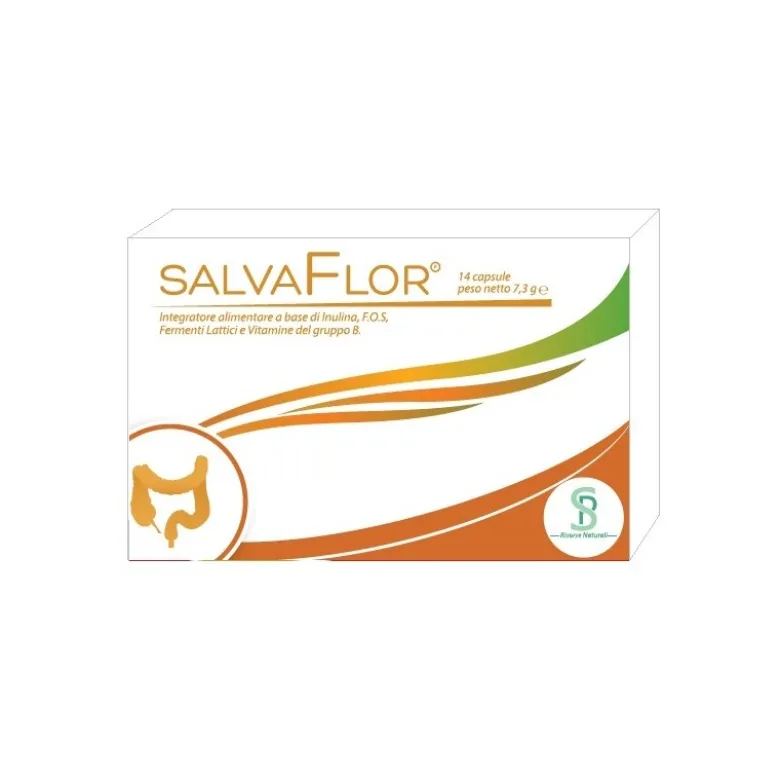 Salvaflor per Equilibrio Flora Intestinale 14 Capsule