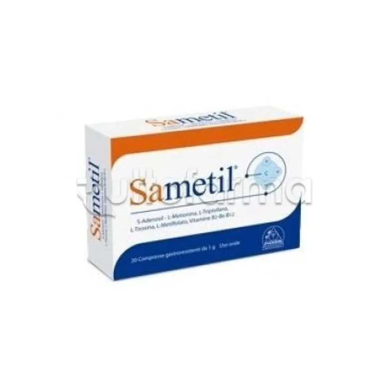 Sametil Integratore per Tono dell'Umore 20 Compresse