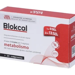 Sanavita Blokcal Integratore per Controllo del Peso 20 Compresse