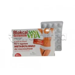 Sanavita Blokcal Integratore per Controllo del Peso 20 Compresse