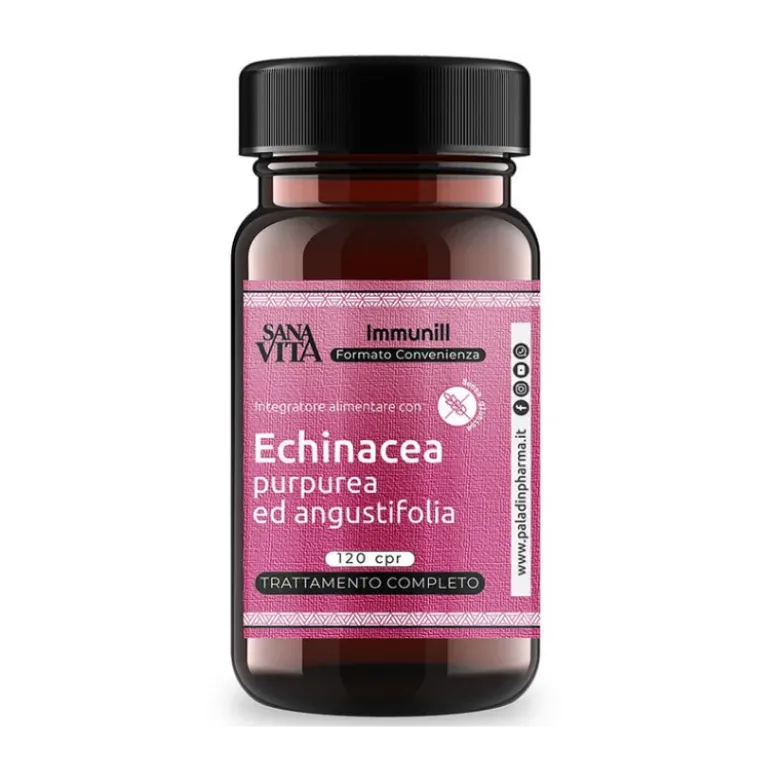 Sanavita Echinacea Integratore Difese Immunitarie 120 Compresse