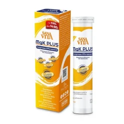 Sana Vita Magnesio e Potassio MgK Plus Integratore 20 Compresse Effervescenti