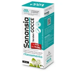 SanaVita Sanansia Seraben Gocce Integratore Rilassante 20ml