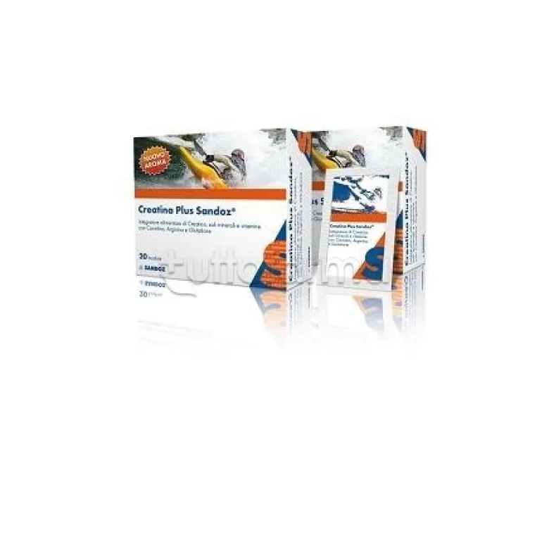 Sandoz Creatina Plus Integratore per Forza e Resistenza 20 Bustine
