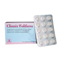 Sanodet Foliferro per Gravidanza 30 Compresse 500 mg
