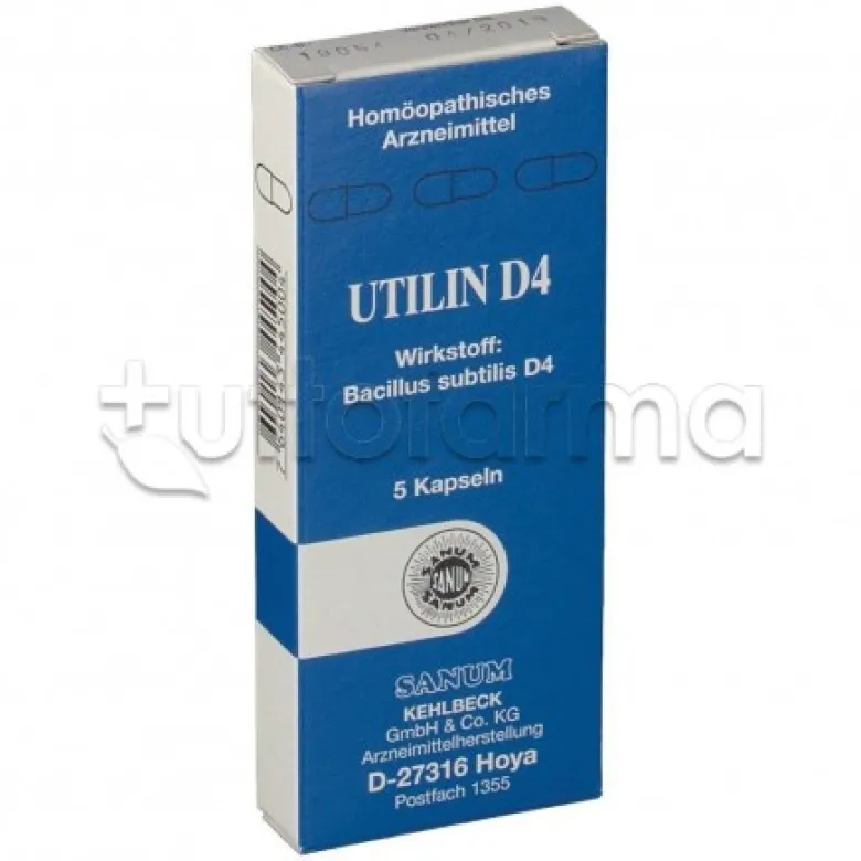 Sanum Utilin D4 Rimedio Omeopatico 5 Capsule