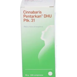 Schwabe Cinnabaris 31 PTK per il Naso Medicinale Omeopatico200 Compresse