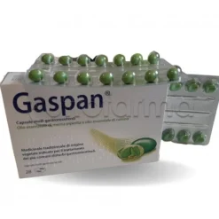Schwabe Gaspan 28 Capsule Molli Gastroresistenti per Disturbi Gastrointestinali