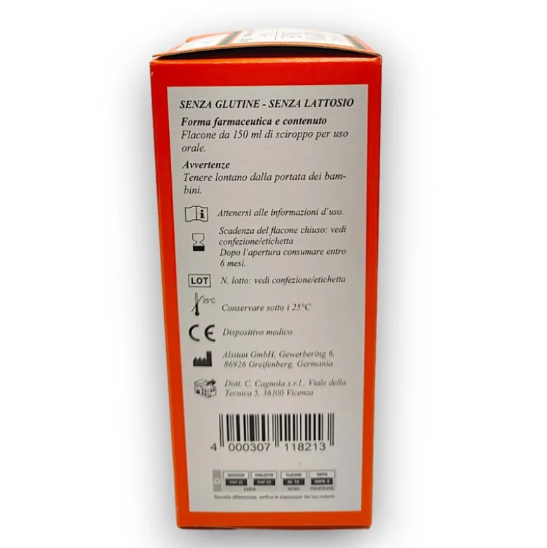 Sciroppo di Lumache Formula Originale per Tosse e Catarro 150ml