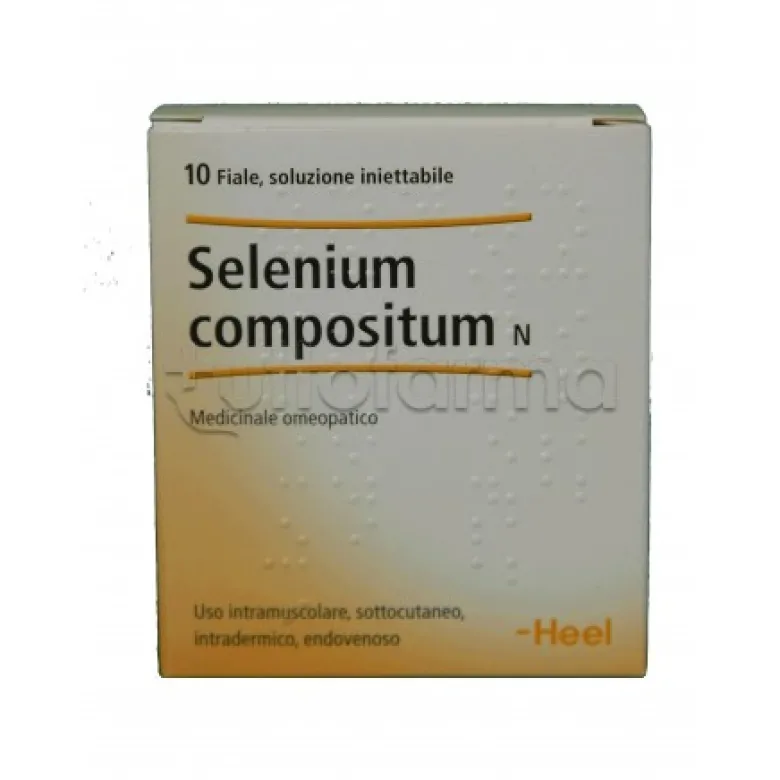 Selenium Compositum Heel Guna 10 Fiale Medicinale Omeopatico
