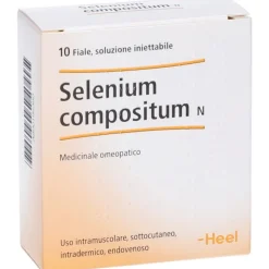 Selenium Compositum Heel Guna 10 Fiale Medicinale Omeopatico