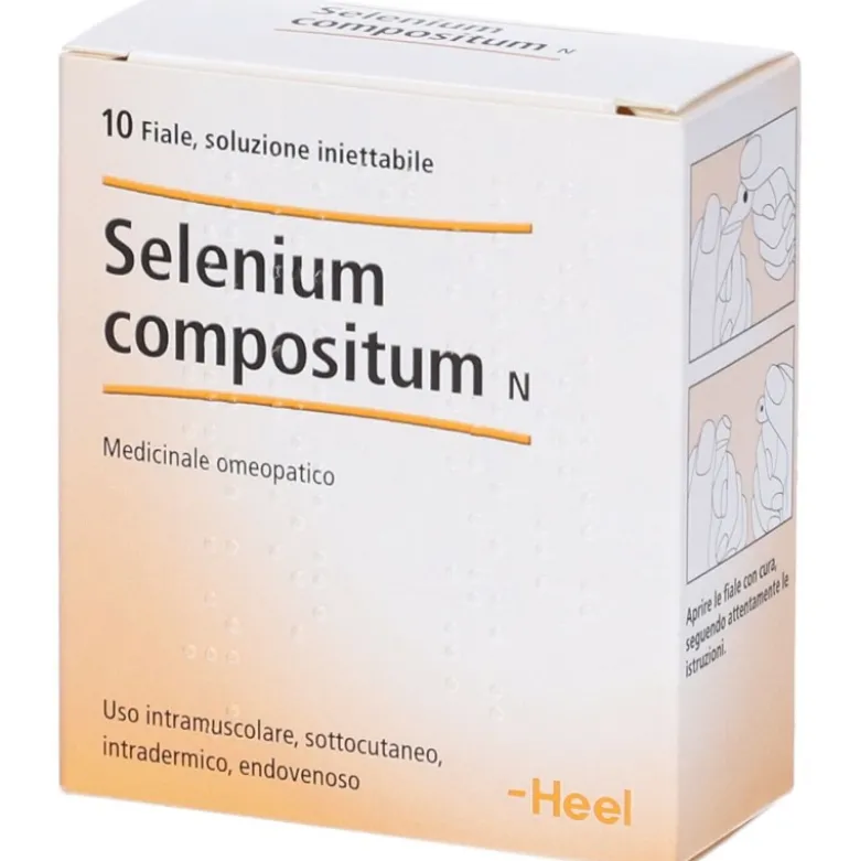 Selenium Compositum Heel Guna 10 Fiale Medicinale Omeopatico
