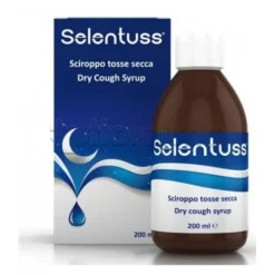 Selentuss Sciroppo per la Tosse Secca con Malva Altea ed Erisimo per Bambini e Adulti 200ml
