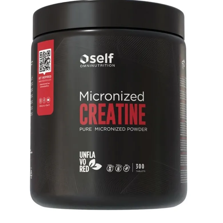 Self Omninutrition Micronized Creatine per Performance Muscolare 300 Compresse