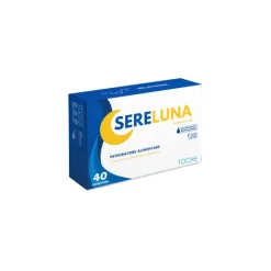 Sereluna Integratore Sonno Melatonina Melissa Camomilla 40 Compresse