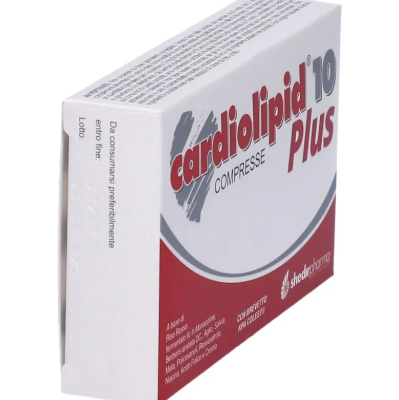 Shedir Cardiolipid 10 Plus Integratore per il Colesterolo 30 Compresse