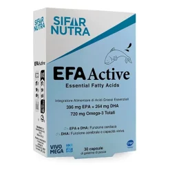 Sifar Nutra Efa Active Integratori Omega 3 30 Capsule