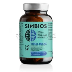 Simbios Total Relax Integratore per Rilassamento e Benessere Mentale per Intolleranti al Glutine 60 Capsule
