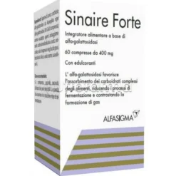 Sinaire Forte Integratore per Digestione Carboidrati Complessi 60 Compresse