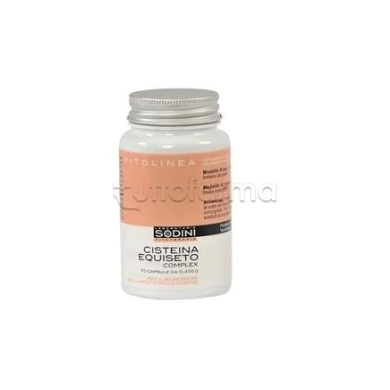 Sodini Cisteina Equiseto Complex Integratore Capelli e Unghie 70 Capsule