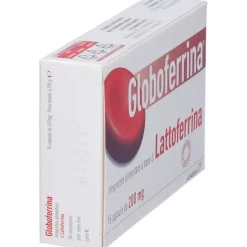 Sofar Globoferrina Integratore di Lattoferrina 200mg 15 Capsule