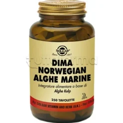 Solgar Dima Norwegian Alghe Marine Integratore di Iodio 250 Tavolette