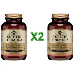 Solgar Estetic Formula per Pelle Unghie e Capelli 60 Tavolette - 2 Confezioni