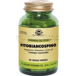 Solgar Fitobiancospino Integratore per Pressione 60 Capsule Vegetali