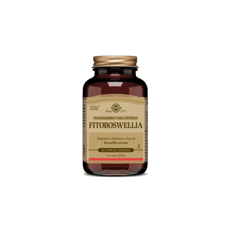 Solgar Fitoboswellia Integratore per Articolazioni 60 Capsule