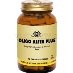 Solgar Oligo Alfer Plus Integratore di Ferro 90 Capsule