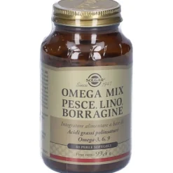 Solgar Omega Mix Integratore di Omega3 per Cuore e Colesterolo 60 Softgels