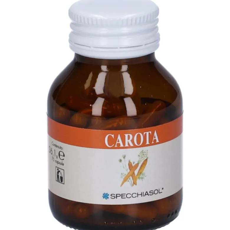 Specchiasol Carota Integratore per Pelle e Abbronzatura 75 Capsule