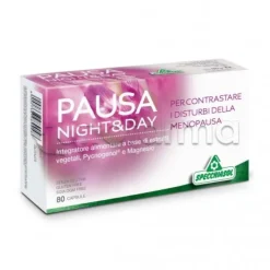 Specchiasol Pausa Night & Day Integratore per Disturbi Menopausa 80 Capsule