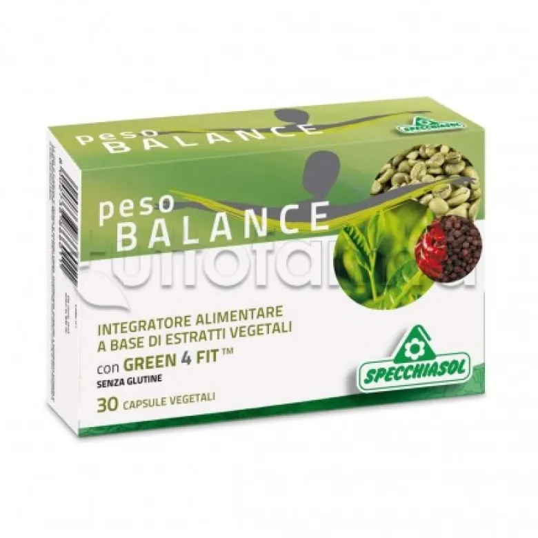 Specchiasol Peso Balance Brucia Grassi 30 Capsule