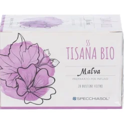 Specchiasol Tisana Malva Emolliente per Benessere Intestinale 20 Bustine