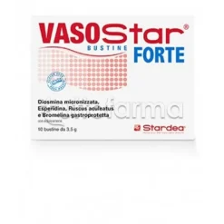 Stardea Vasostar Forte Integratore Microcircolo Gambe Pesanti 10 Bustine
