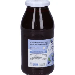 Succo Puro Mirtilli Selvatici per Benessere Naturale 500 Ml