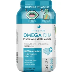 Supergelèe Omega Dha Integratore Alimentare a Base di Omega 3 90 Caramelle