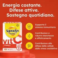Supradyn Expert Vitamina C per Difese Immunitarie 20 Compresse